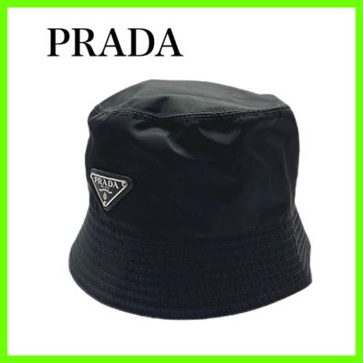 PRADA Re-Nylon Bucket Hat "Black"