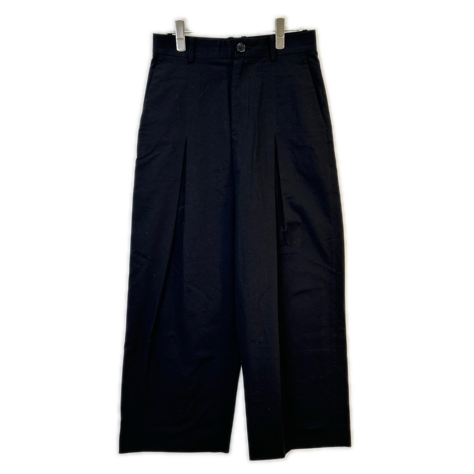 ロエベ H526Y04WF6 ブラック DRAWSTRING TROUSERS パンツ 42
