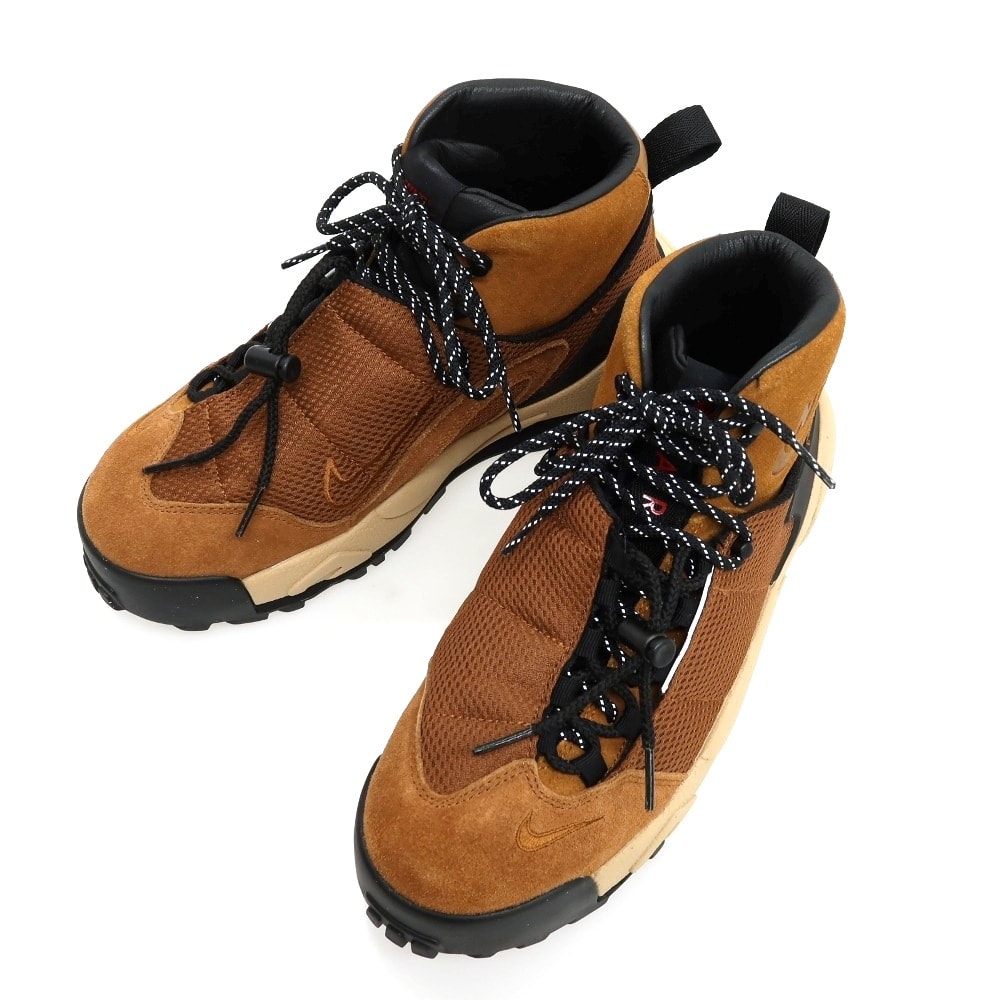 【中古】サカイ Sacai × NIKE MAGMASCAPE FN0563-200 スニーカー ブラウン【サイズ26】【メンズ】