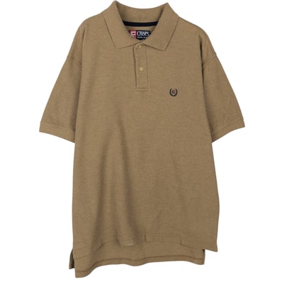 古着 ラルフローレン Ralph Lauren CHAPS チャップス 半袖 ポロシャツ メンズM相当/eaa644619