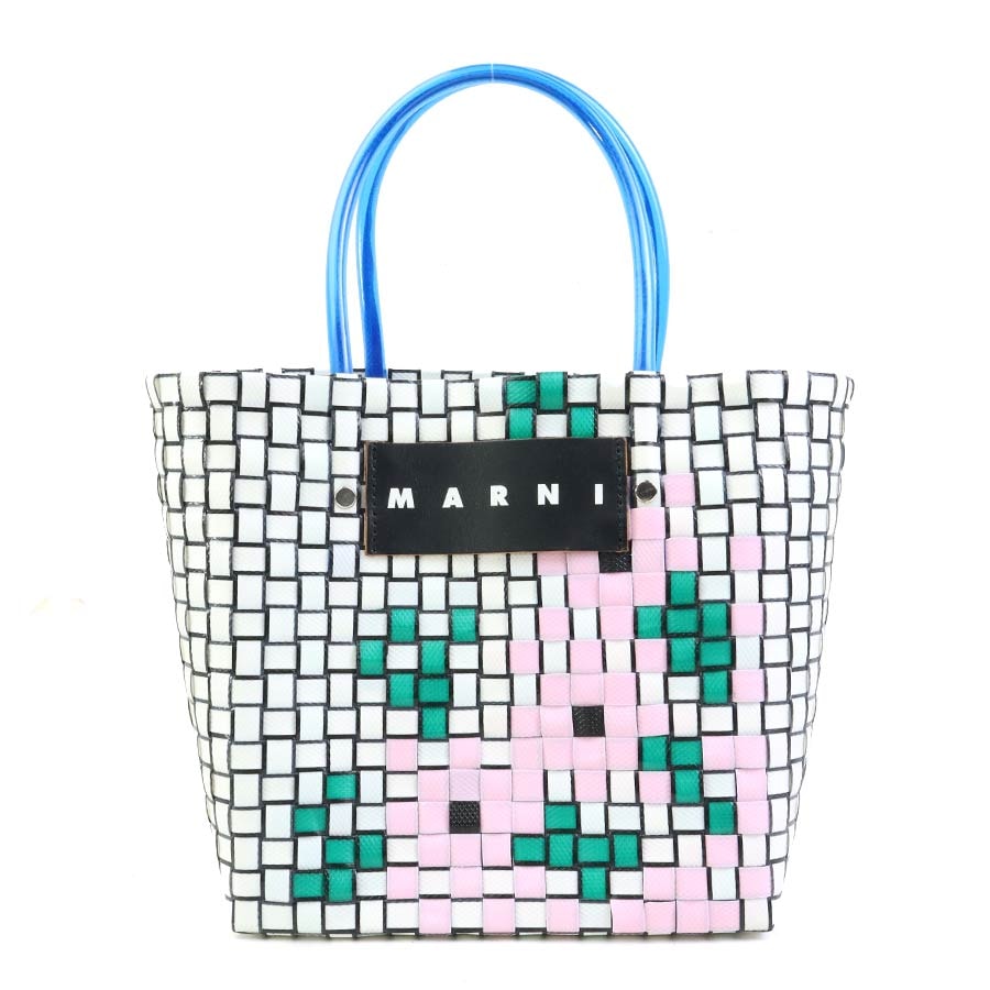 マルニ MARNI ハンドバッグ/ポリプロピレン マルチカラー レディース【中古】 r11091a