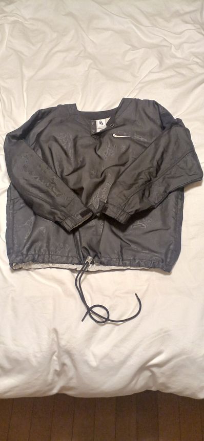 FEAR OF GOD / Nike Long Sleeve Henley Top "Black"