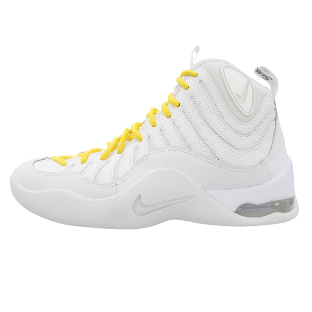 Supreme シュプリーム スニーカー DX3292-100 × Nike Air Bakin White/Amarillo ナイキ エアベイキン ホワイト アマリロ スニーカー ホワイト系 24.5cm【中古】