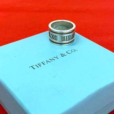 TIFFANY&Co. ティファニー ワイド アトラス リング シルバー925 リング・指輪 11.5号 シルバー
93491