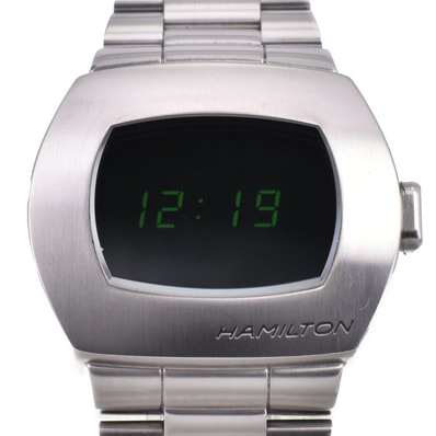 ハミルトン HAMILTON H52414131(H524140) アメリカンクラシック PSR クォーツ メンズ 美品 箱・保証書付き C#146839