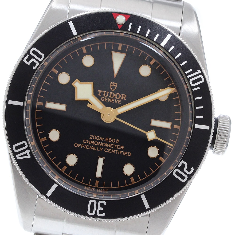 ☆良品 チュードル ヘリテージ ブラックベイ 79230N メンズ 【中古】