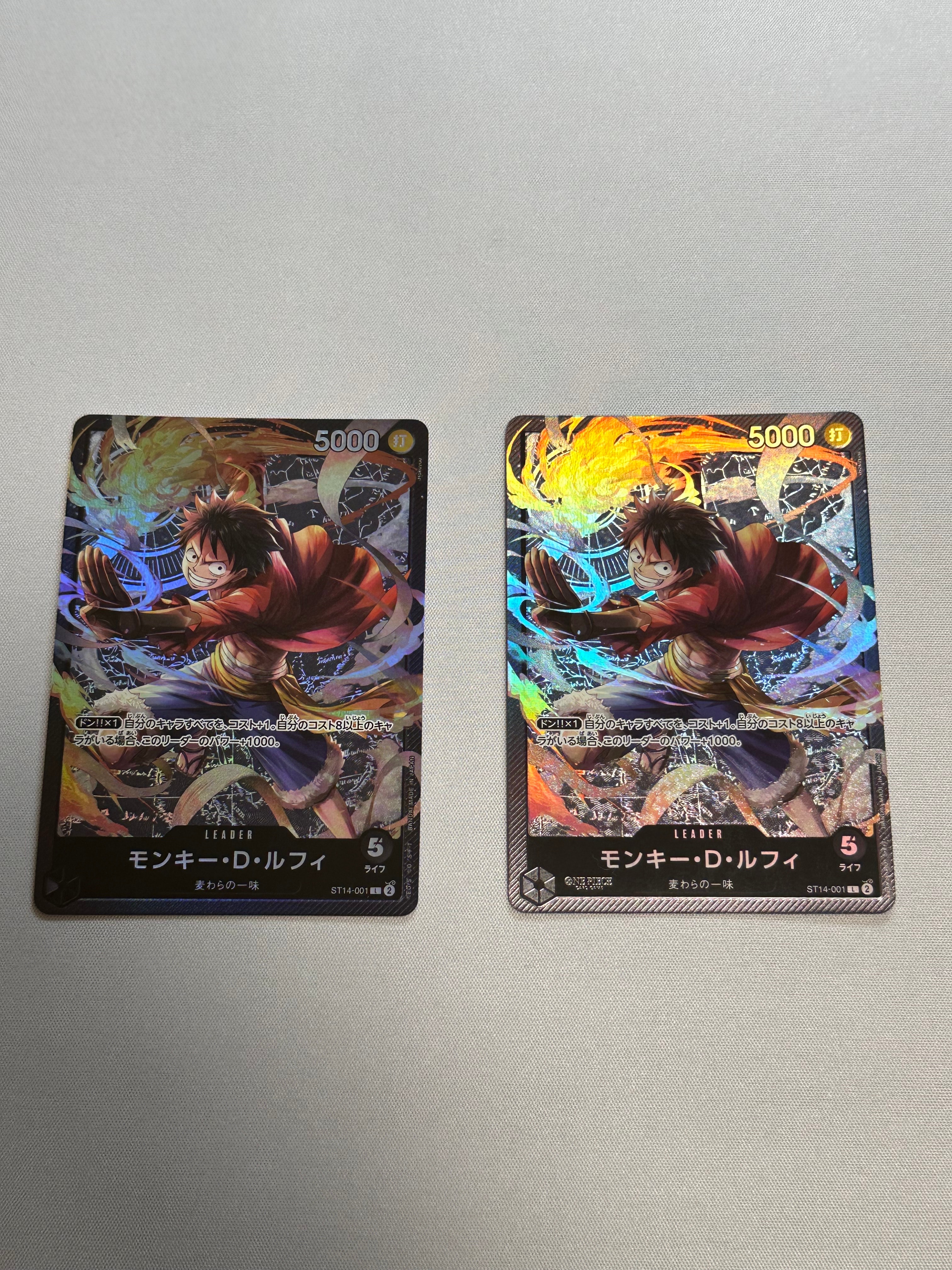 Monkey.D.Luffy L [ST14-001](Start Deck "3D2Y")