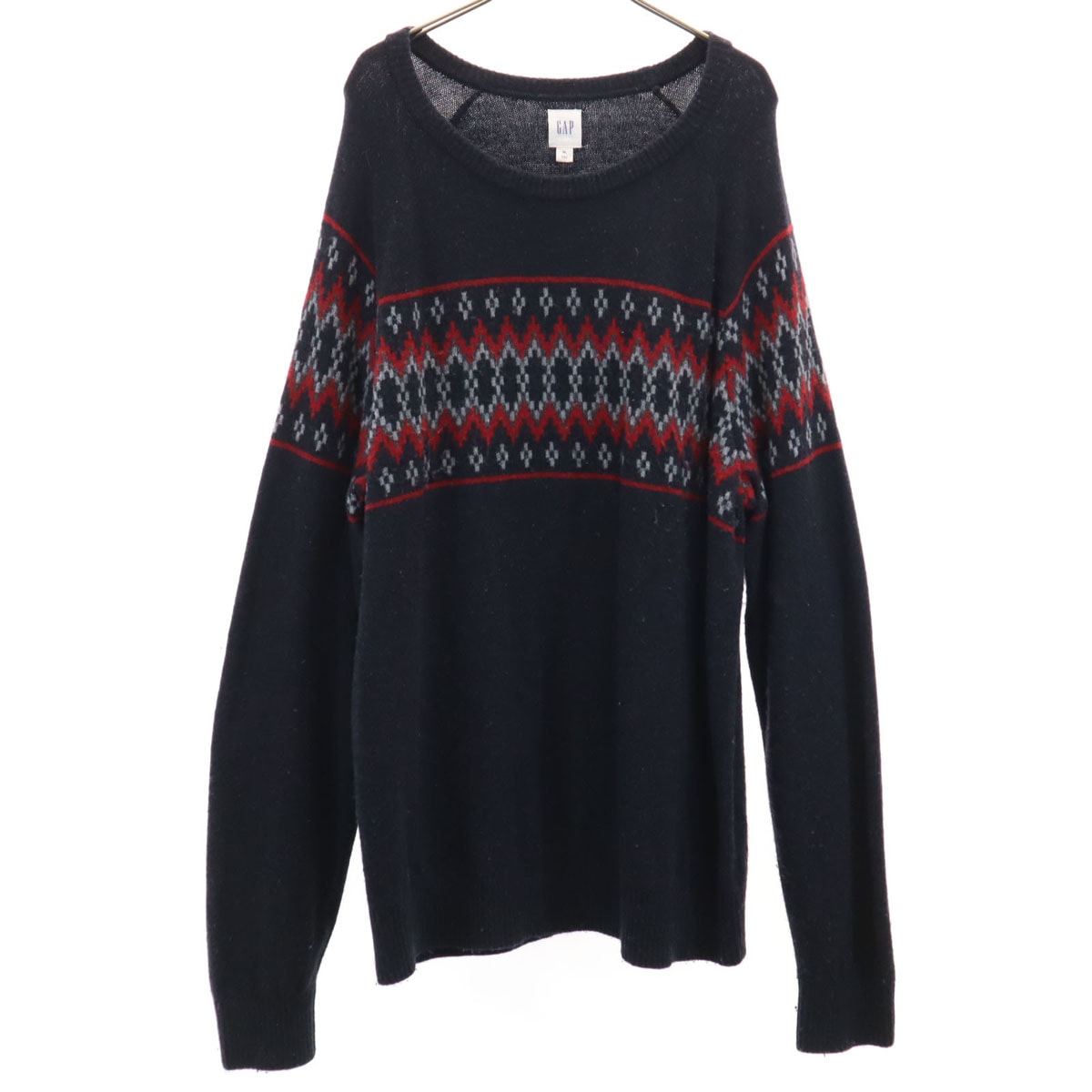GAP ギャップ ウールブレンド 長袖 セーター XL グレー系 ニット