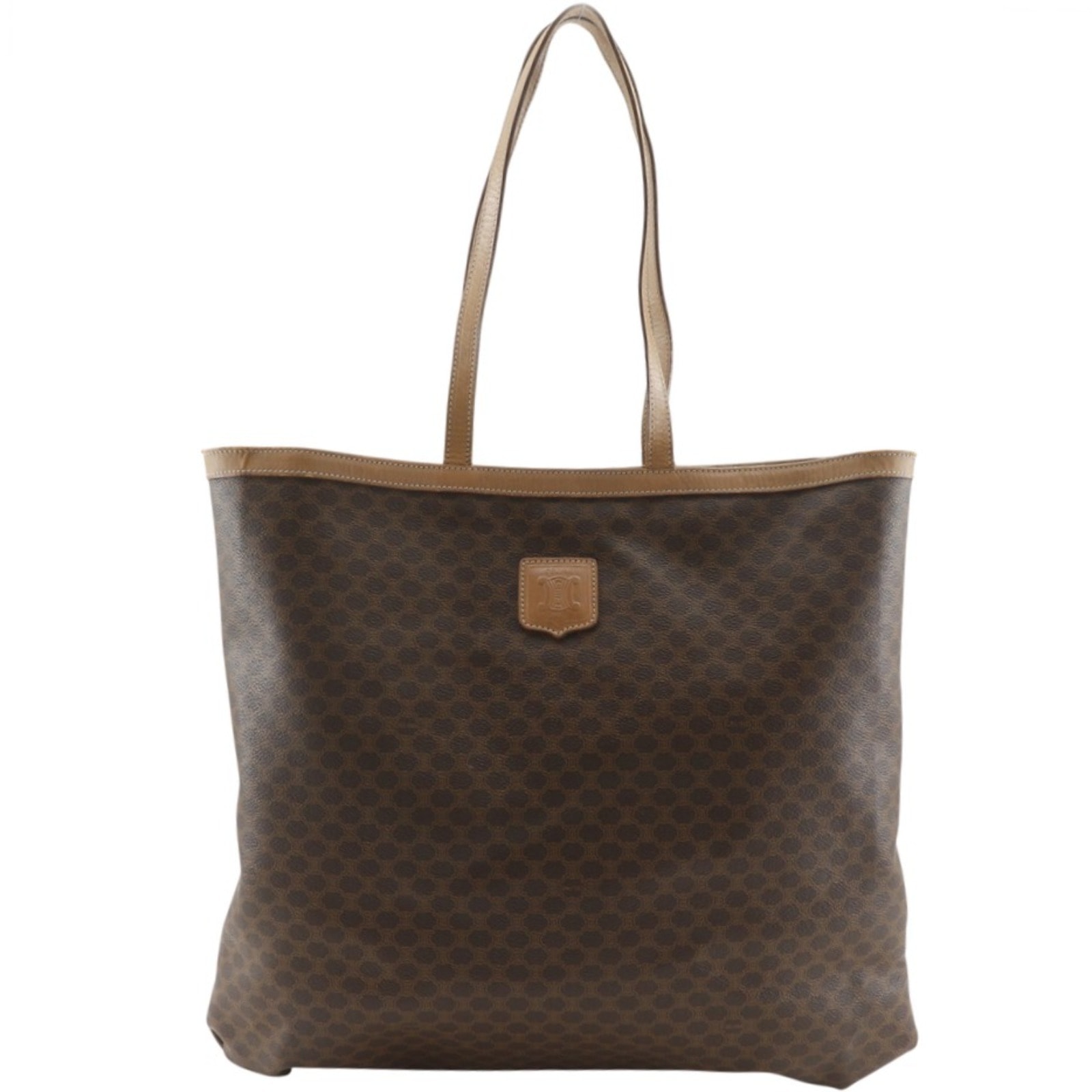 セリーヌ オールドセリーヌ マカダム柄 ユニセックストートバッグ