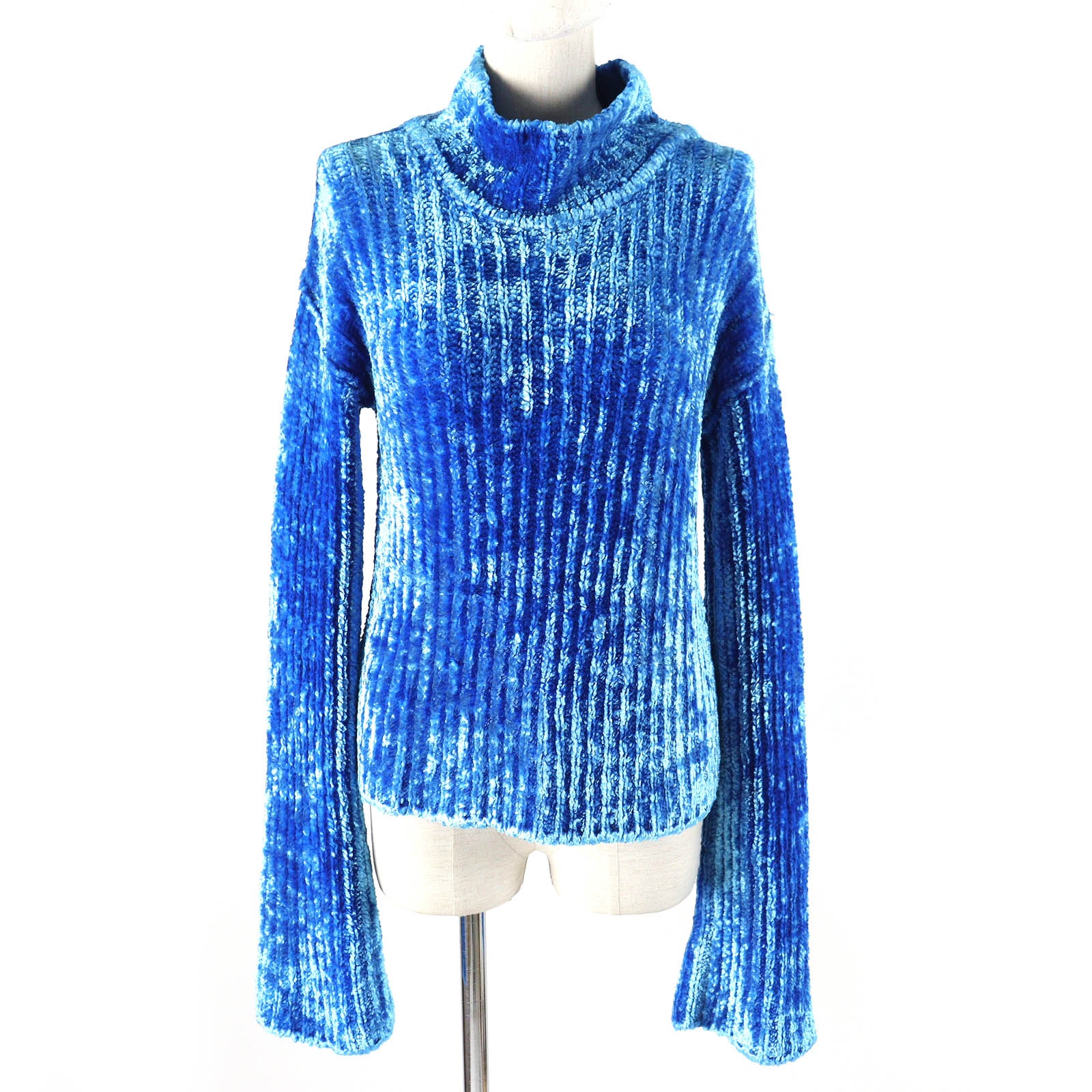 未使用品 アクネストゥディオズ
 プルオーバー ブルー レディース S A60428