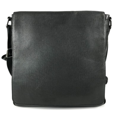 ルイヴィトン LOUIS VUITTON ミロ M32702 タイガ カバン 斜め掛け フラップ メッセンジャーバッグ ショルダーバッグ タイガレザー アルドワーズ ブラック