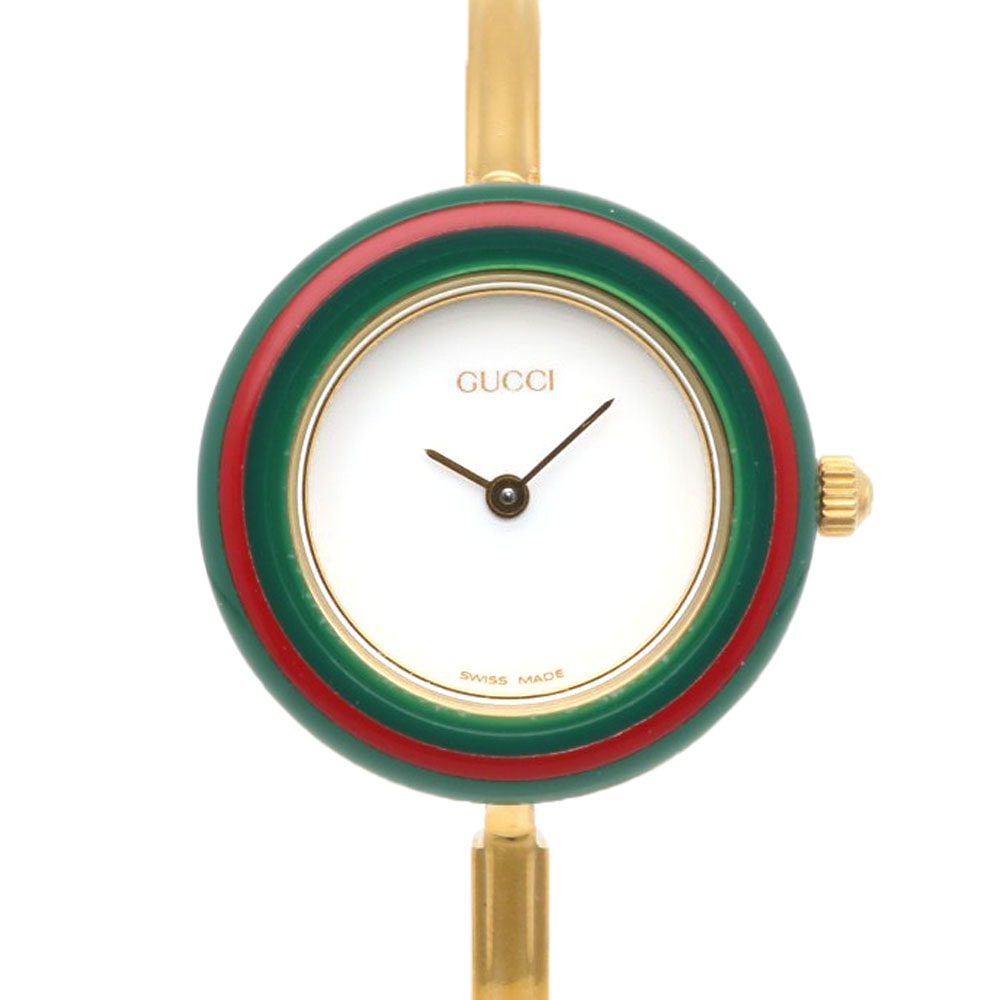 グッチ 腕時計 時計 GP 11/12.2 クオーツ レディース 1年保証 GUCCI  中古