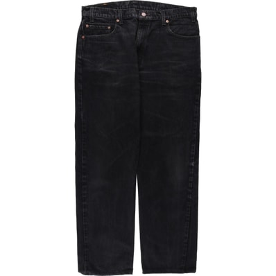 古着 90年代 リーバイス Levi's 505-0260 REGULAR FIT STRAIGHT LEG ブラックデニム テーパードデニムパンツ USA製 メンズw37相当 ヴィンテージ/eaa663676