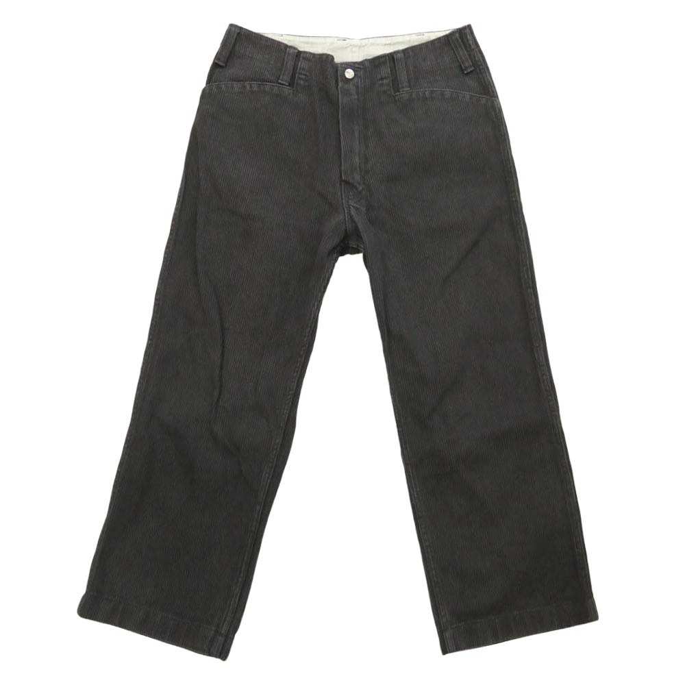 TENDERLOIN テンダーロイン T-BDP PIQUE ピケ コットン ワーク パンツ 日本製 ダークグレー系 XS【中古】