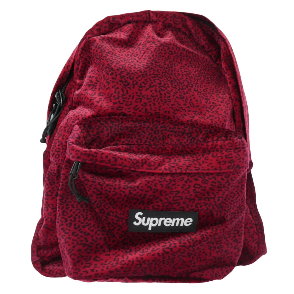 Supreme シュプリーム バックパック 25AW Velvet Backpack ベルベット バックパック レッド系【新古品】【未使用】【中古】