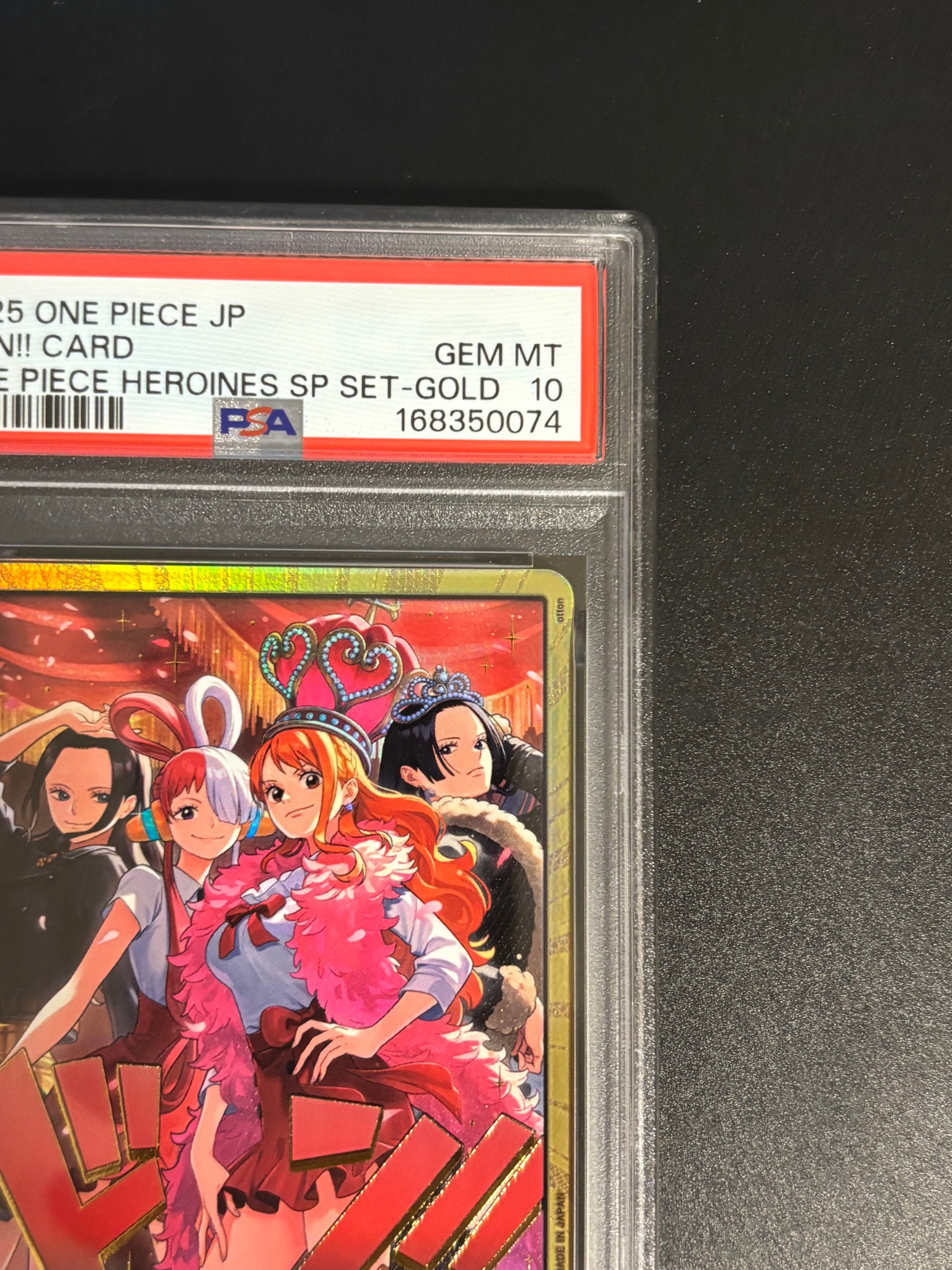 PSA10 金ドン!!ヒロインズエディションSPセット ロビンウタナミハンコック PSA10】ドン!!カード : ロビン&ウタ&ナミ&ハンコック 金ドン [開封済