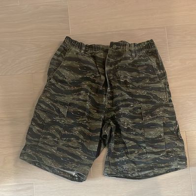 Supreme Cargo Short "Olive Tiger Camo" (24SS)