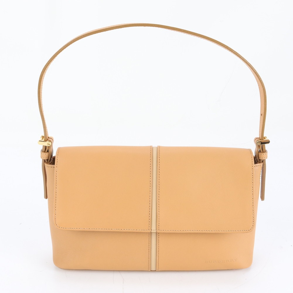 ■極美品 バーバリー ノバ チェックショルダーバッグ レザー