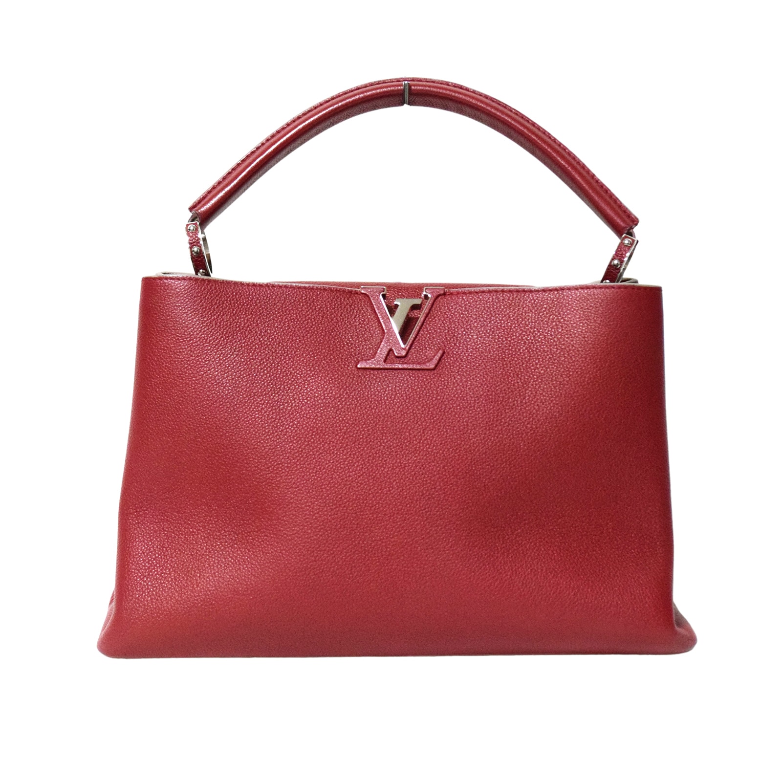 LOUIS VUITTON ルイ・ヴィトン カプシーヌMM コクリコ M94631 トリヨンレザー レッド レディース ハンドバッグ
LV