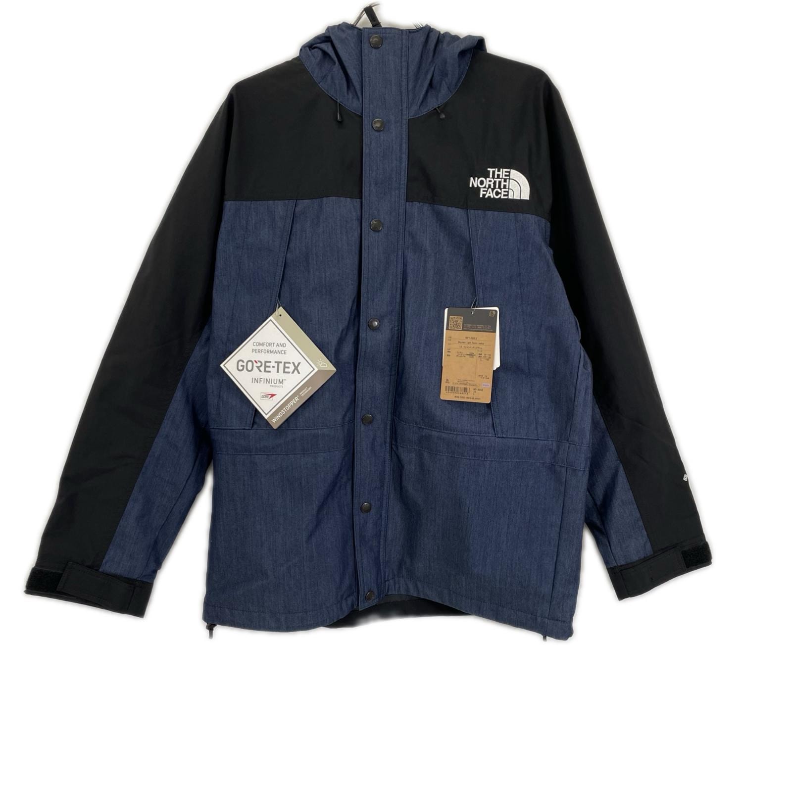 ノースフェイス NP12032 ブルー GORE-TEX マウンテンライトデニムジャケット L