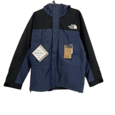 ノースフェイス NP12032 ブルー GORE-TEX マウンテンライトデニムジャケット L