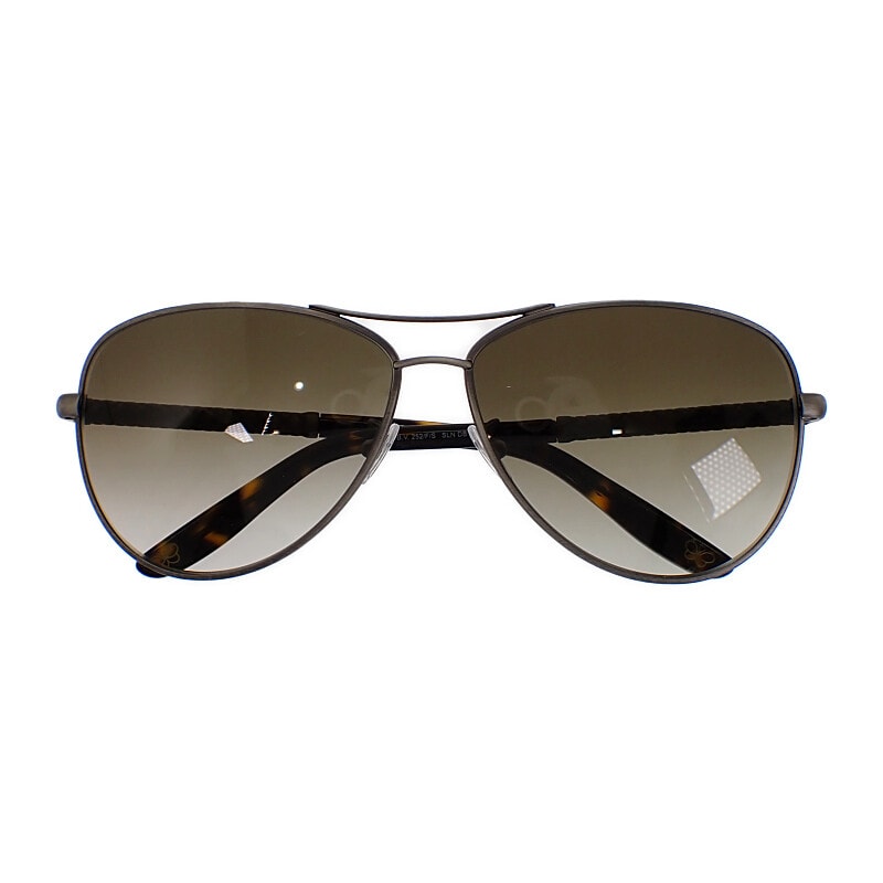 ボッテガヴェネタ BOTTEGA VENETA イントレチャート べっ甲色 B・V252F/S サングラス メタル ブラウン 61□12/135 レディース【中古】【ABランク】