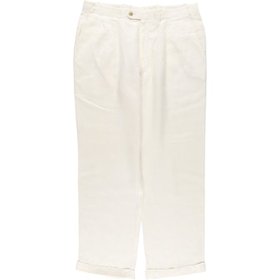 古着 ラルフローレン Ralph Lauren POLO UNIVERSITY ツータック スラックスパンツ カナダ製 メンズw36相当/eaa618652 【中古】 【260307】/eaa618652