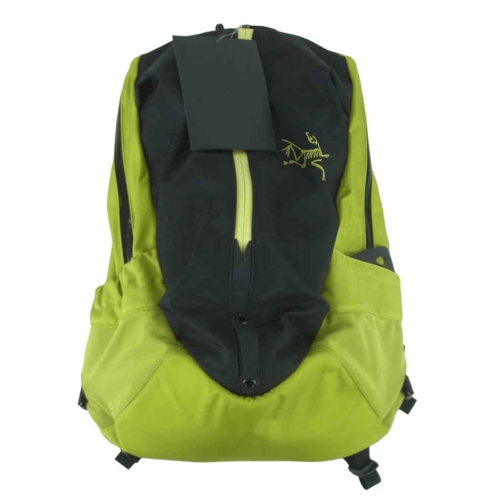 ARC'TERYX アークテリクス X000007489 2023年製 Arro 16 BackPack アロー16 バックパック リュック バッグ ブラック系 イエロー系 Lampyre One Size【極上美品】【中古】