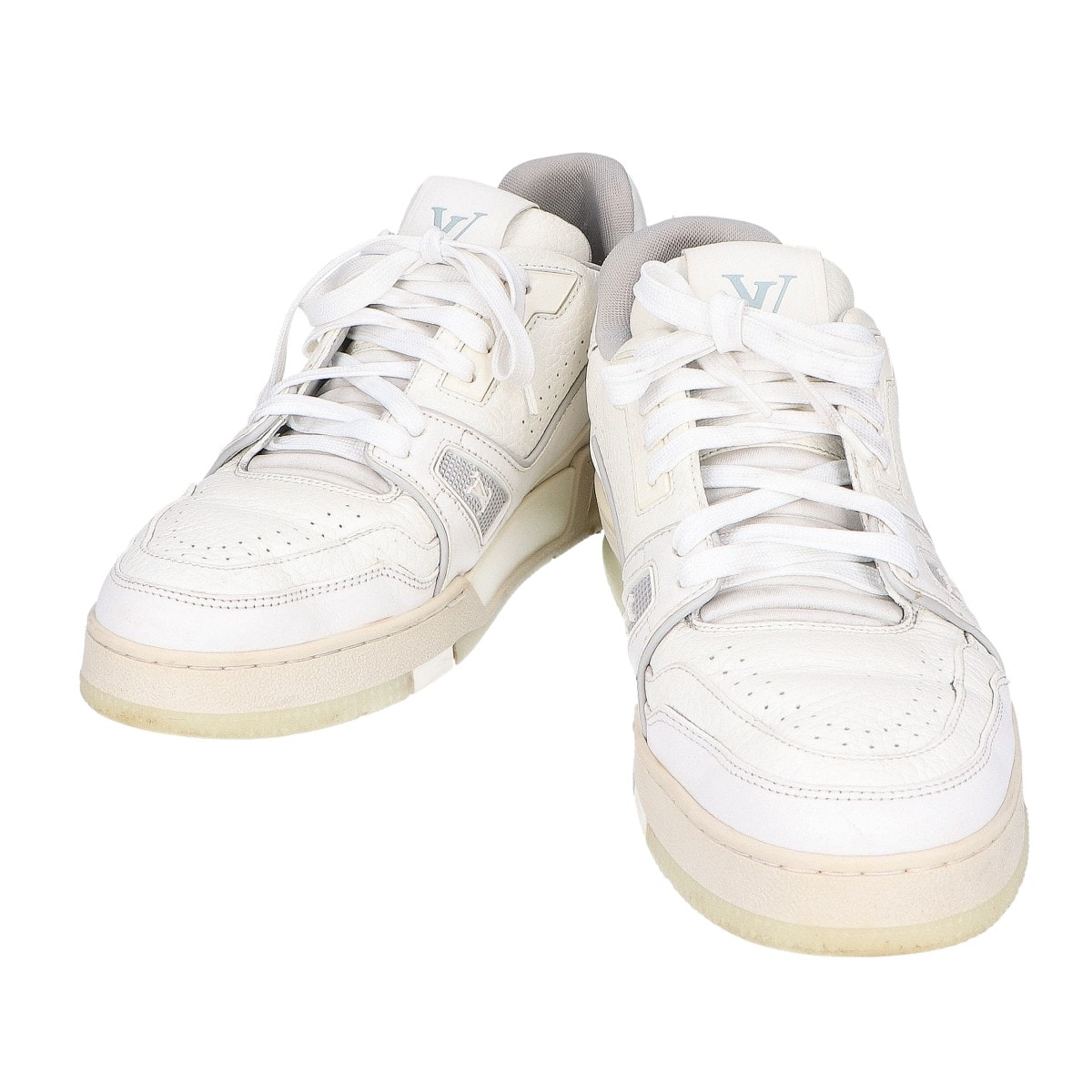 ルイヴィトン LV トレイナー レザー スニーカー 6 1/2