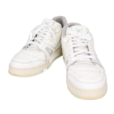 ルイヴィトン LV トレイナー レザー スニーカー 6 1/2