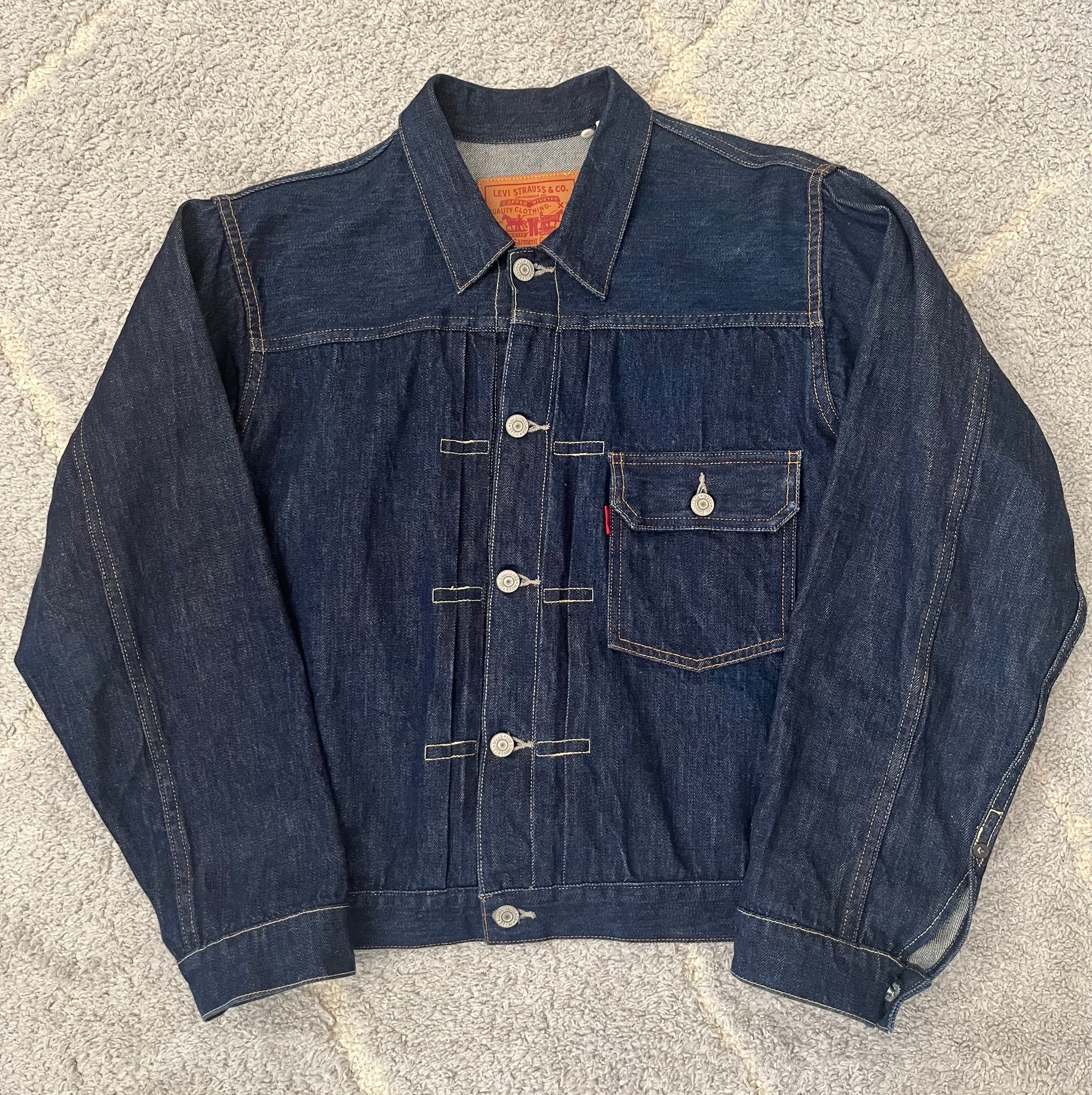濃紺 USA製 levi's リーバイス LVC 506XX BIG E M
