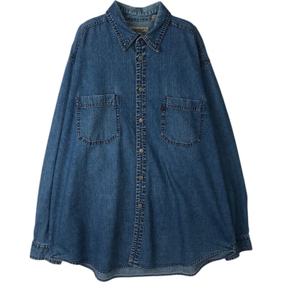 古着 リーバイス Levi's RED TAB 長袖 デニムシャツ メンズXL相当/eaa625216
