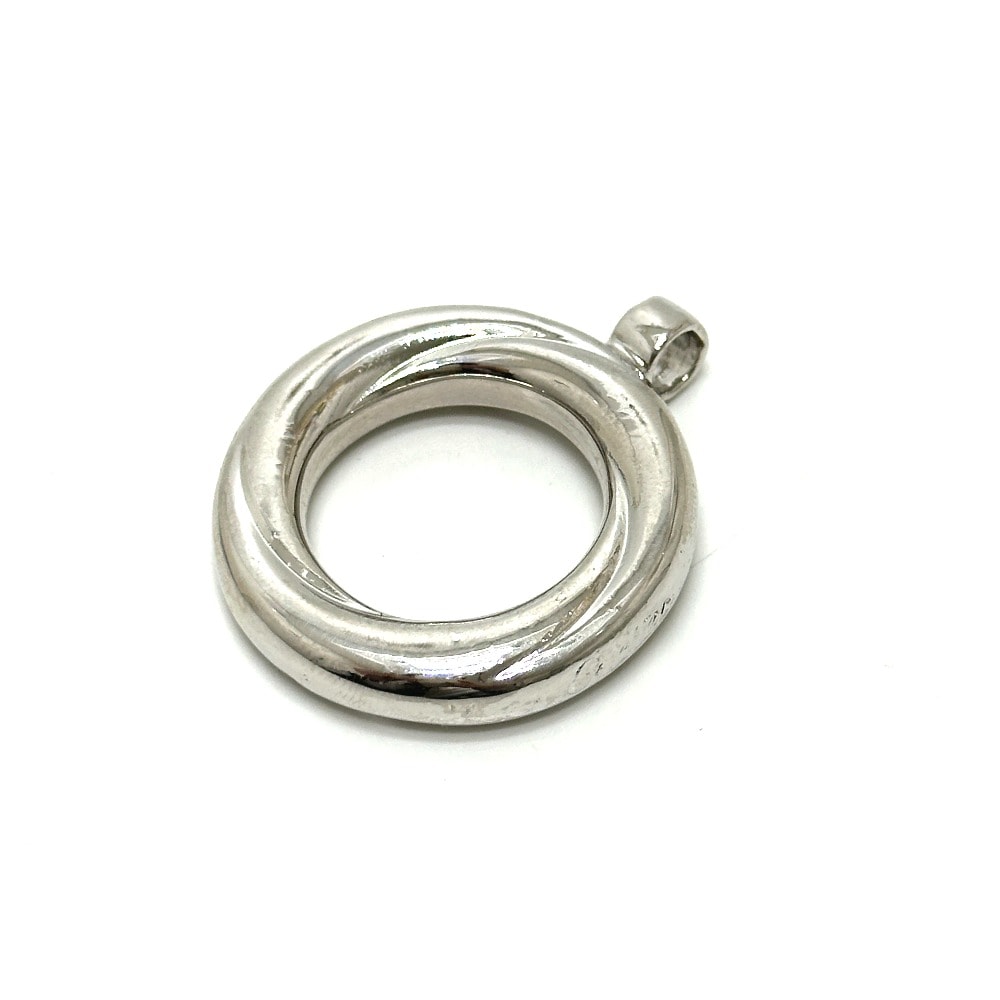 カルティエ CARTIER トリニティ チャーム アクセサリーネックレストップ ペンダントヘッド ペンダントトップ メタル シルバー