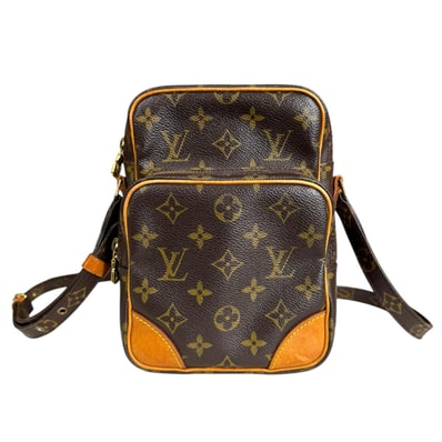 ルイヴィトン アマゾン モノグラム ショルダーバッグ モノグラムキャンバス M45236 ブラウン レディース LOUIS VUITTON 中古