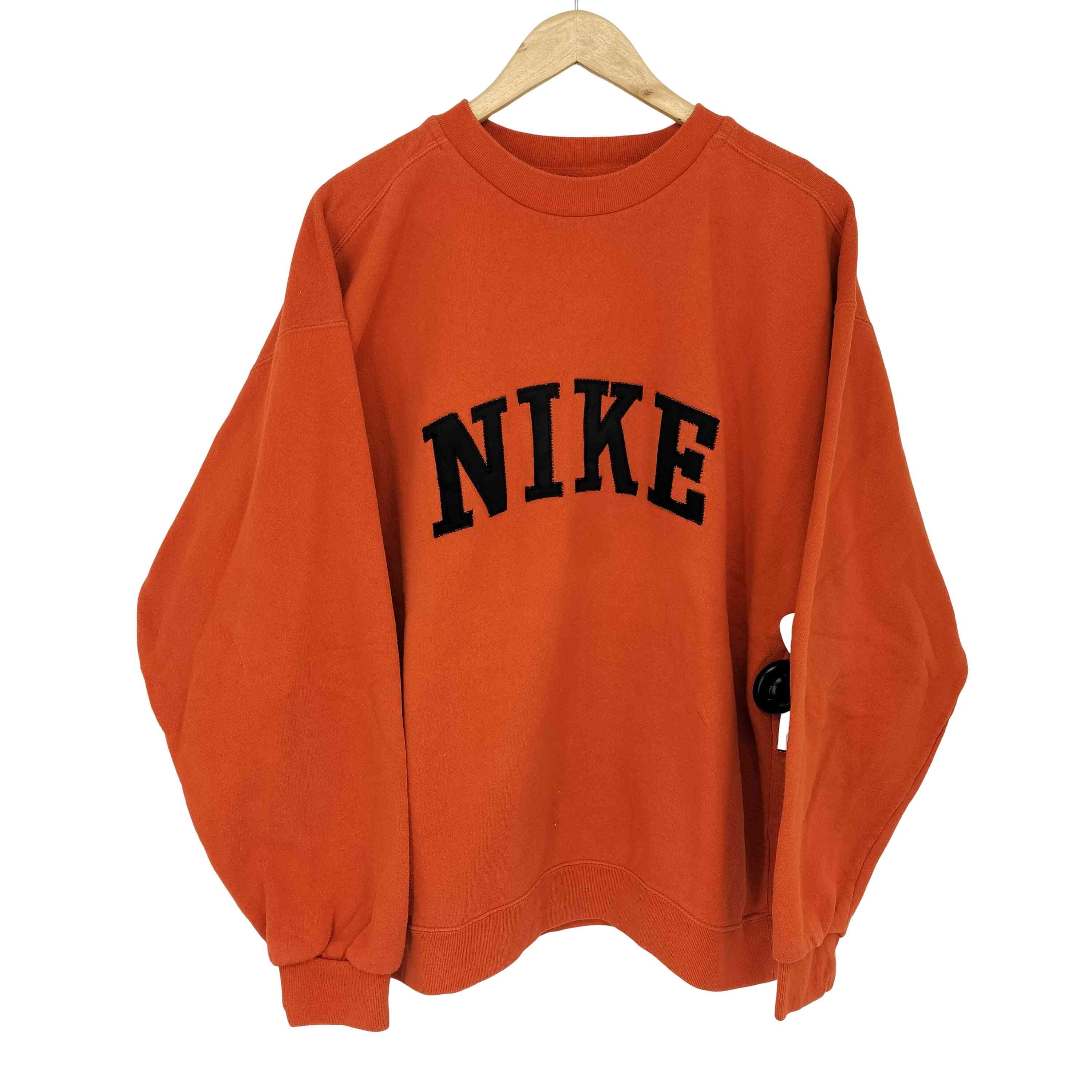 白タグ フロントワッペン クルーネックスウェットt【1141816295712】