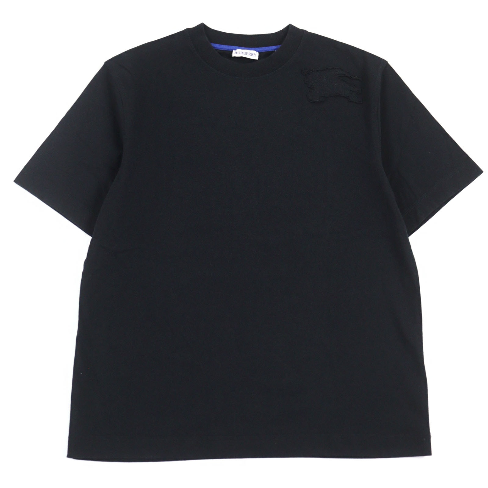 極美品 バーバリー 半袖Tシャツ ブラック メンズ XS 8084969