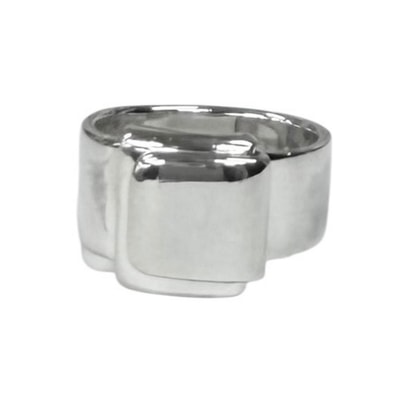 美品 エルメス リング・指輪 シルバー レディース 48 (JP7号相当)