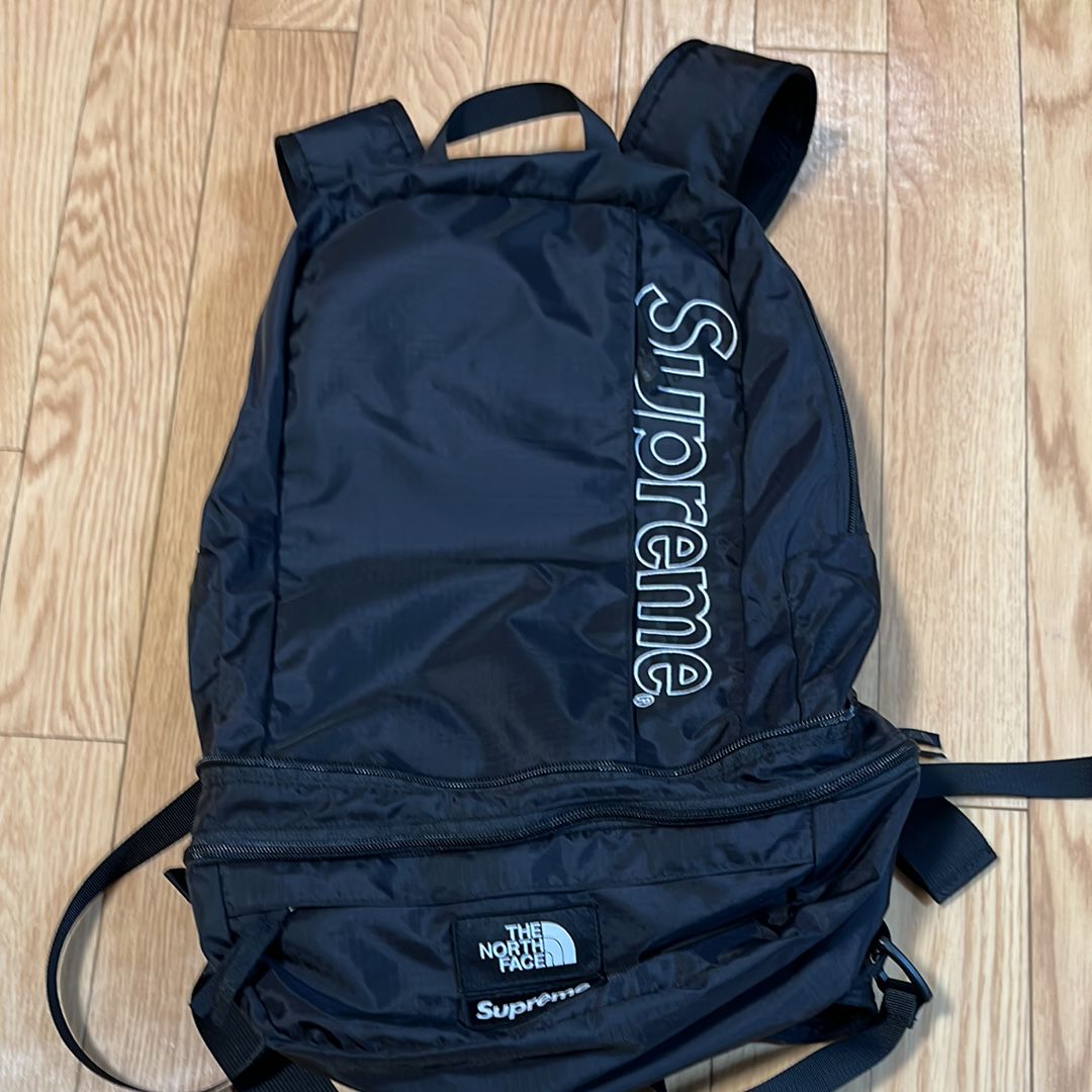 Supreme x The North Face Trekking Convertible Backpack + Waist Bag "Black"