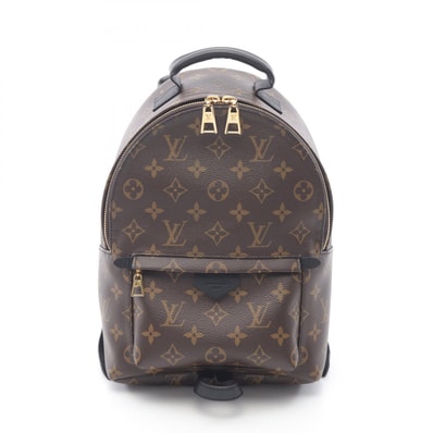 ルイ・ヴィトン LOUIS VUITTON パームスプリングス バックパックPM リュックサック バックパック バッグ PVCコーティングキャンバス レザー モノグラム レディース ブラウン系 / ブラック系 M44871 【中古】