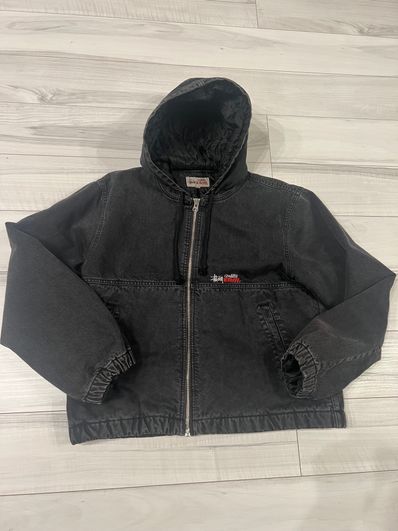 Stussy Work Jacket Insulated Canvas "Black"