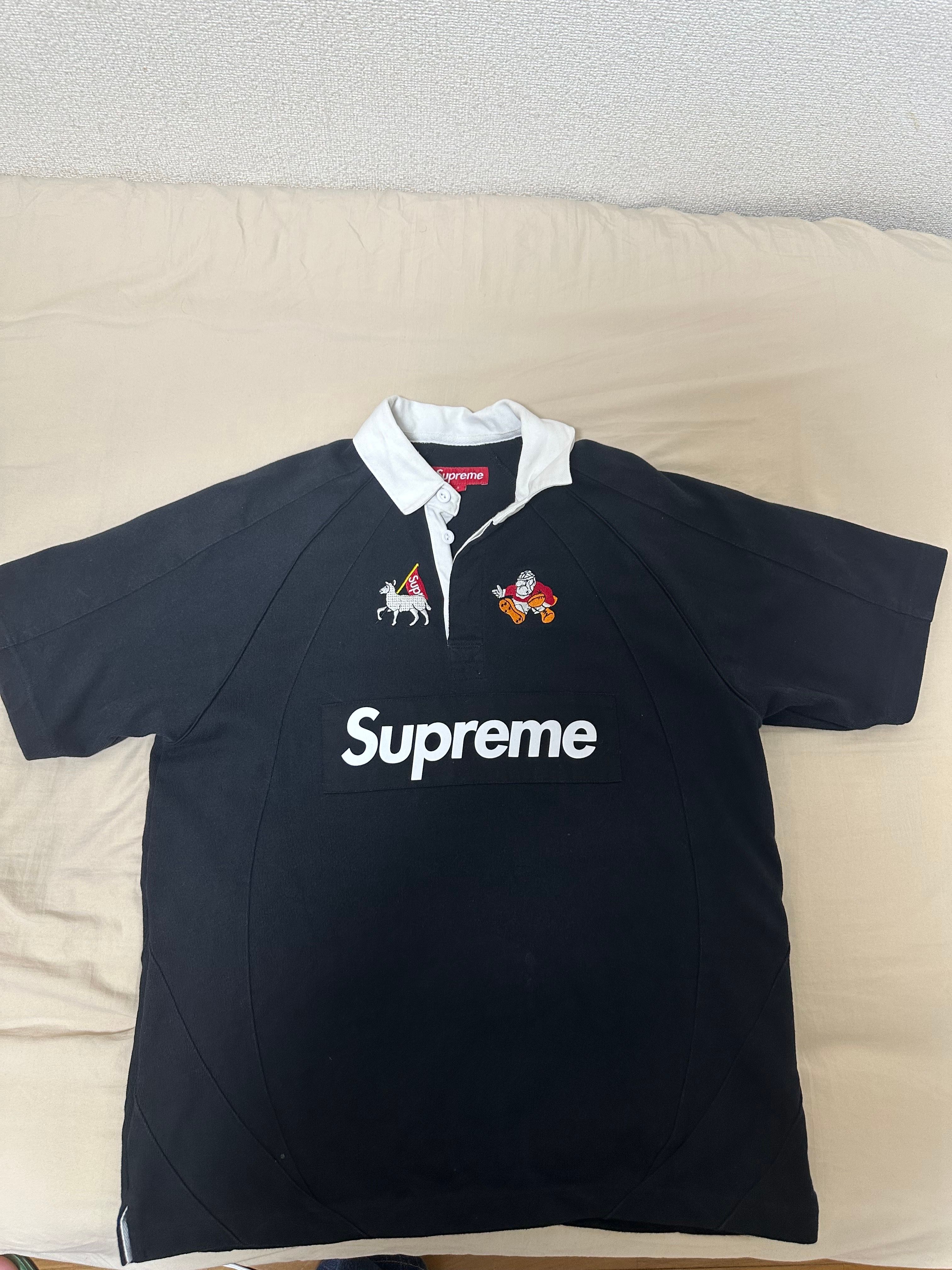 Supreme S/S Rugby Black M
