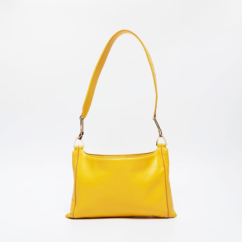 ロエベ LOEWE アナグラム レザー ショルダーバッグ【中古】