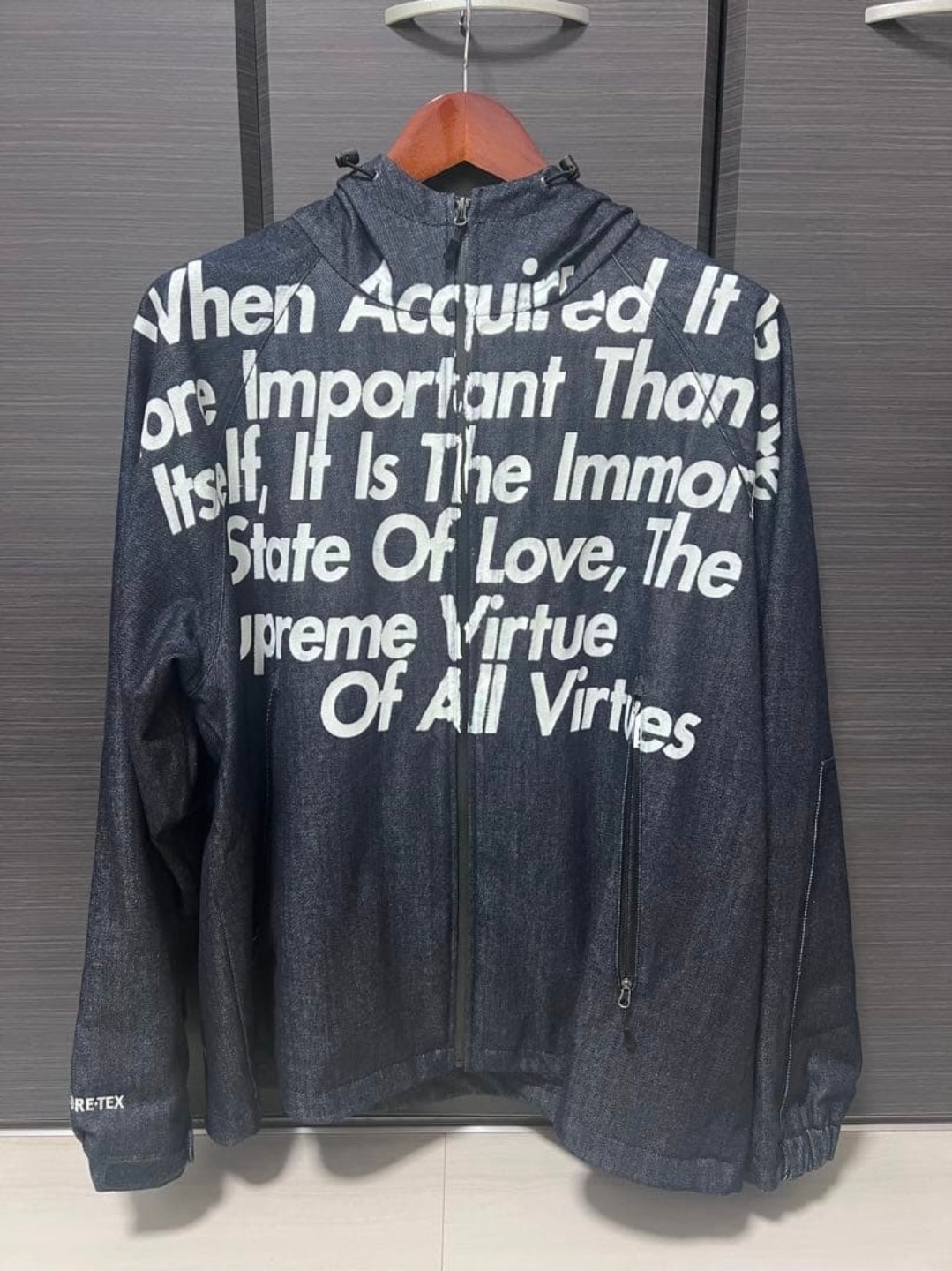 Supreme / JUNYA WATANABE COMME des GARCONS MAN GORE-TEX Denim Parka "Indigo"