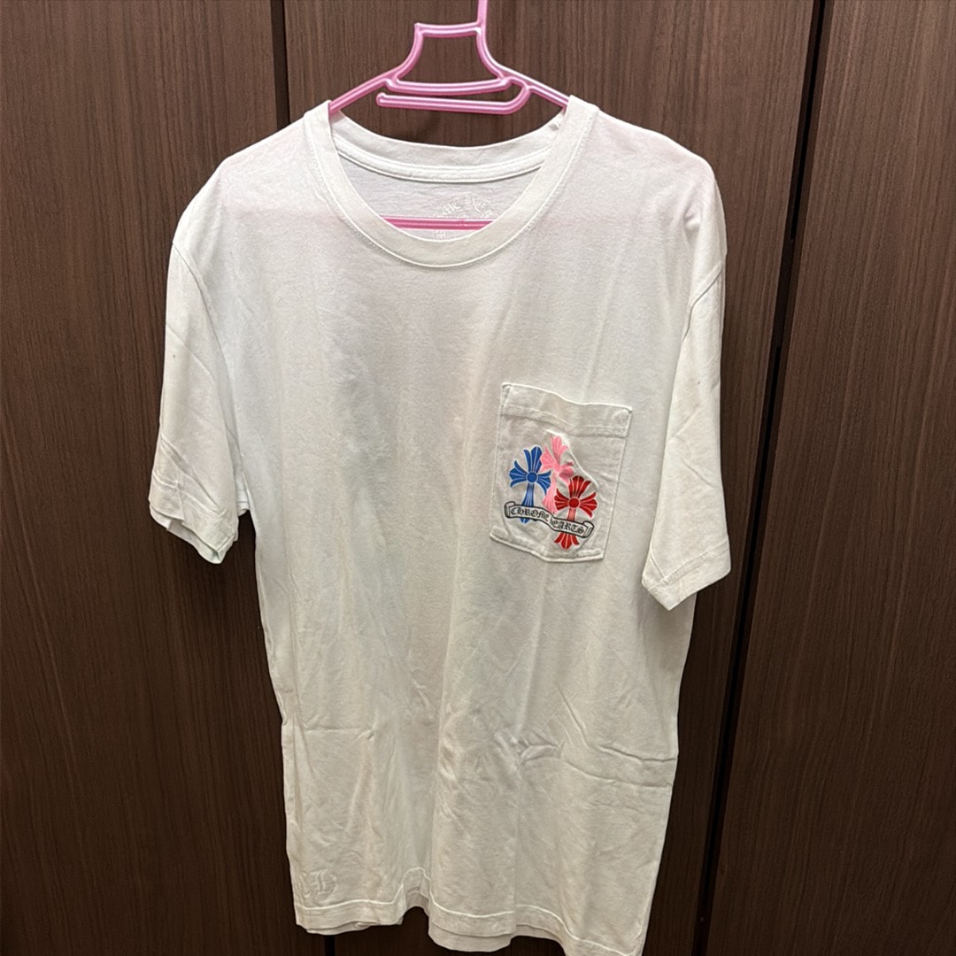 Chrome Hearts Multi Color Cemetery Cross T-Shirt "White"