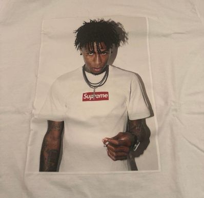Supreme NBA Youngboy Tee "White"