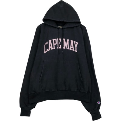 古着 00年代 チャンピオン Champion PREMIUM REVERSE WEAVE プレミアムリバースウィーブ カレッジ スウェットプルオーバーパーカー メンズL相当/eaa635469