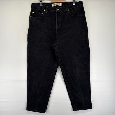 古着 リーバイス Levi's デニム パンツ 560 テーパード バギー ジーンズ ジーパン ジッパーフライ W38 L30 ブラック系 メンズ