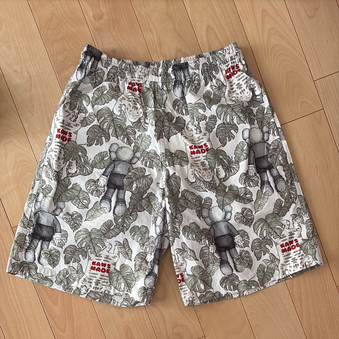 HUMAN MADE x KAWS Kaws Made Aloha Shorts "Gray"