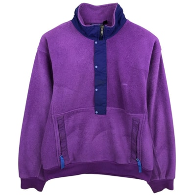 古着 90年代 パタゴニア Patagonia 25110S1 ハーフジップ フリースプルオーバー USA製 メンズM相当 ヴィンテージ/evb034370