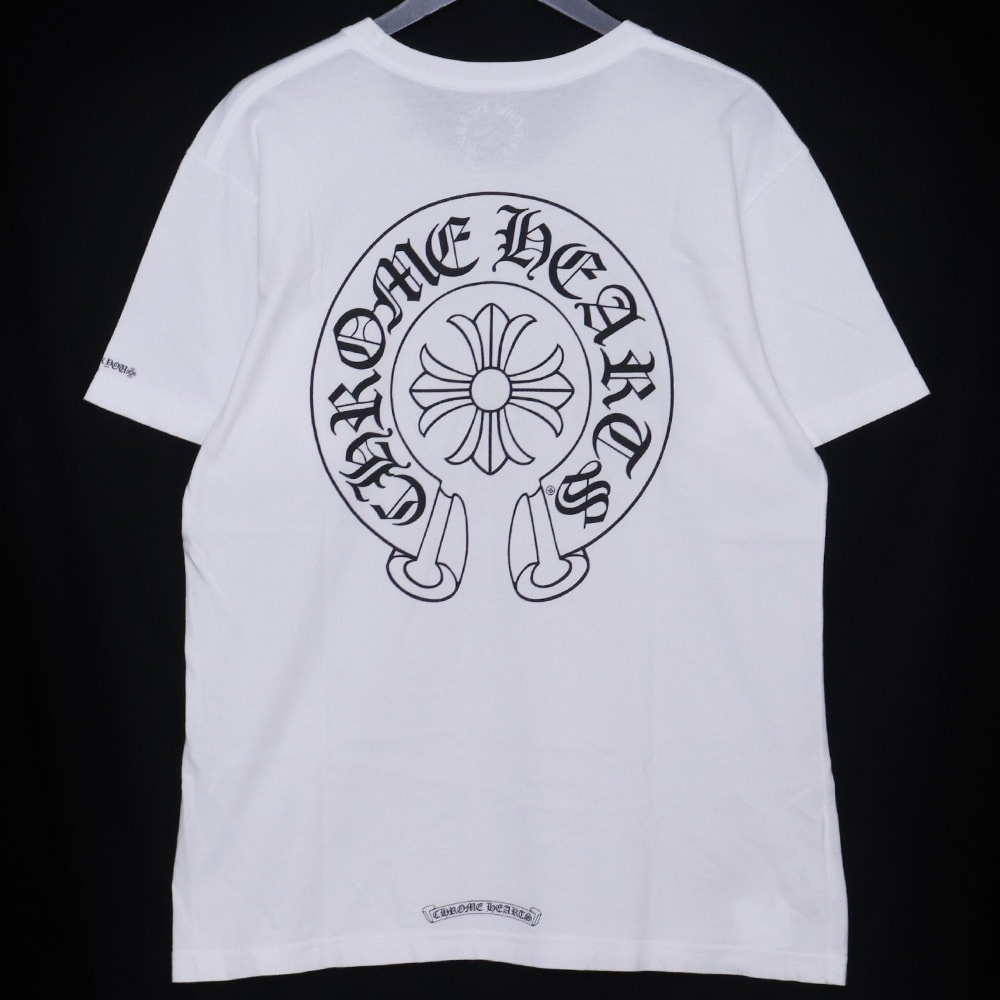 クロムハーツ ホースシューロゴ ポケットTシャツ 